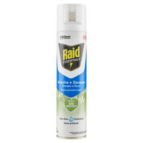 Raid Essentials Mosche e Zanzare, 400 ml