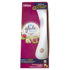 Glade Automatic Spray, Profumatore per Ambienti, Fragranza Relaxing Zen 269 ml