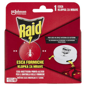 Raid Esca Formiche Insetticida, Pronta all'Uso in Spazi Interni ed Esterni, 1 pezzo da 10ml
