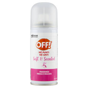 OFF! Soft&Scented spray secco, insetto repellente, contro le zanzare, 100ml