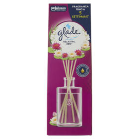 Glade Diffusore a Bastoncini, Fragranza Relaxing Zen 50 ml