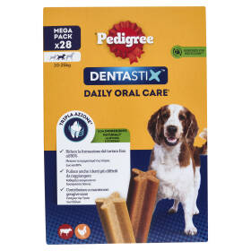Pedigree Dentastix Snack per igiene orale Cane Medio 28 Pezzi 720 g