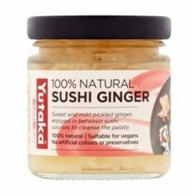 Yutaka 100% natural sushi ginger 120 g