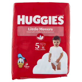 Huggies Little Movers Panolini 5 11-25 Kg 16 pz