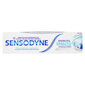 Sensodyne Dentifricio Sensibilità & Smalto Whitening per Denti Sensibili Effetto Sbiancante 75ml
