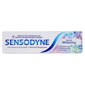 Sensodyne Gentle Whitening Dentifricio Per Denti Sensibili, Denti Forti E Gengive Sane, 75 ml