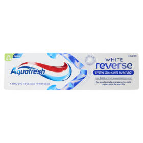 Aquafresh Dentifricio White Reverse Bianco Duraturo 75 ml