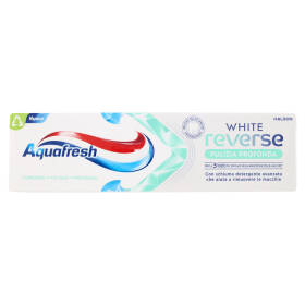 Aquafresh Dentifricio White Reverse Pulizia Profonda 75 ml