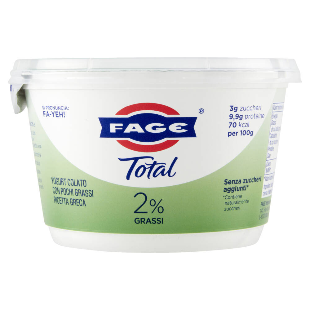 Fage Yogurt Total 0% Grassi, 950g : : Alimentari e cura della casa