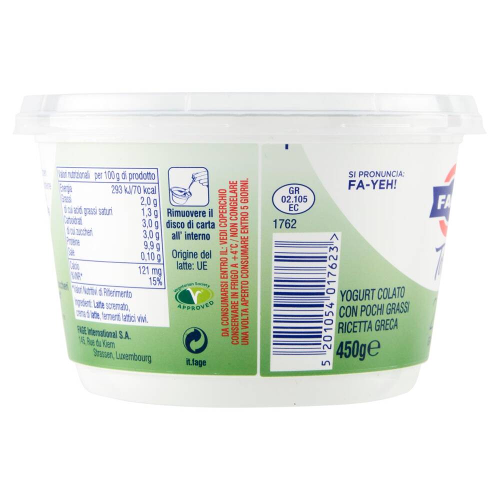 Fage Total 0% Grassi 450 g