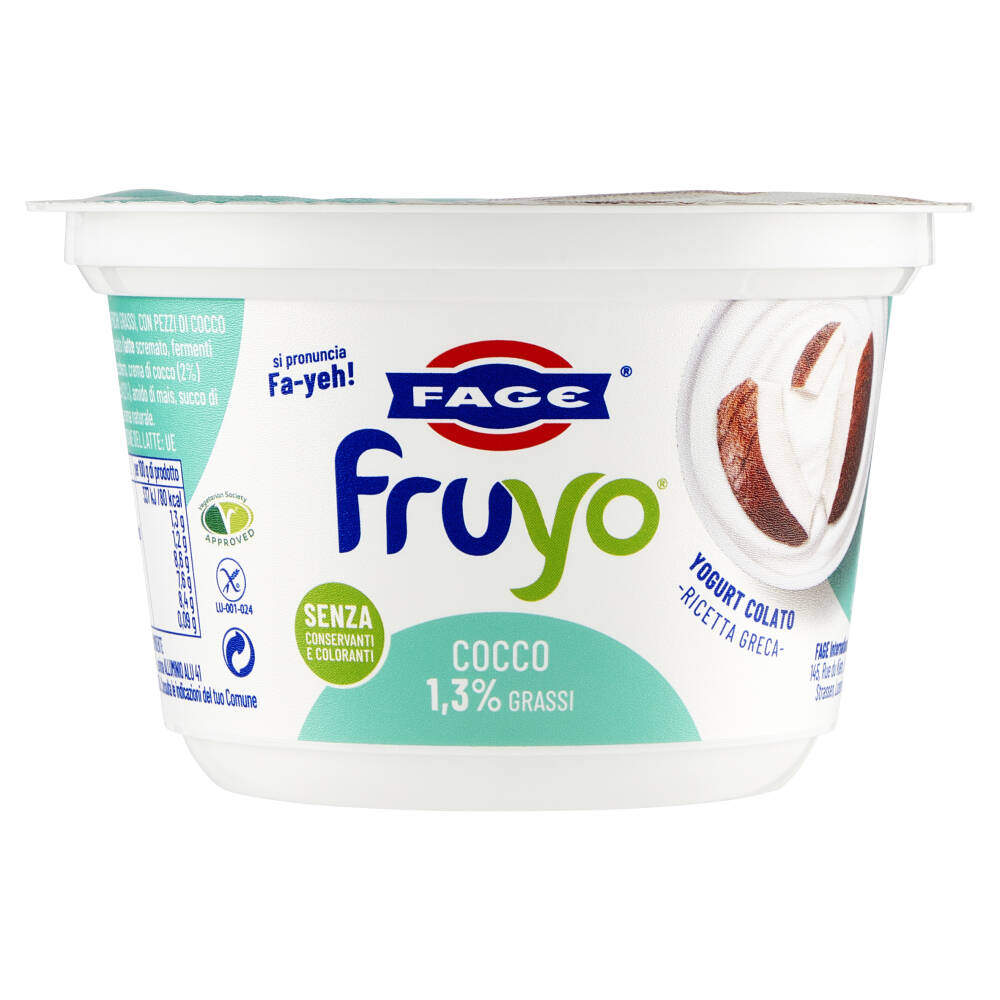 Fage fruyo Cocco 1,3% Grassi 150 g