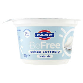 Fage BeFree Senza Lattosio Naturale 150 g