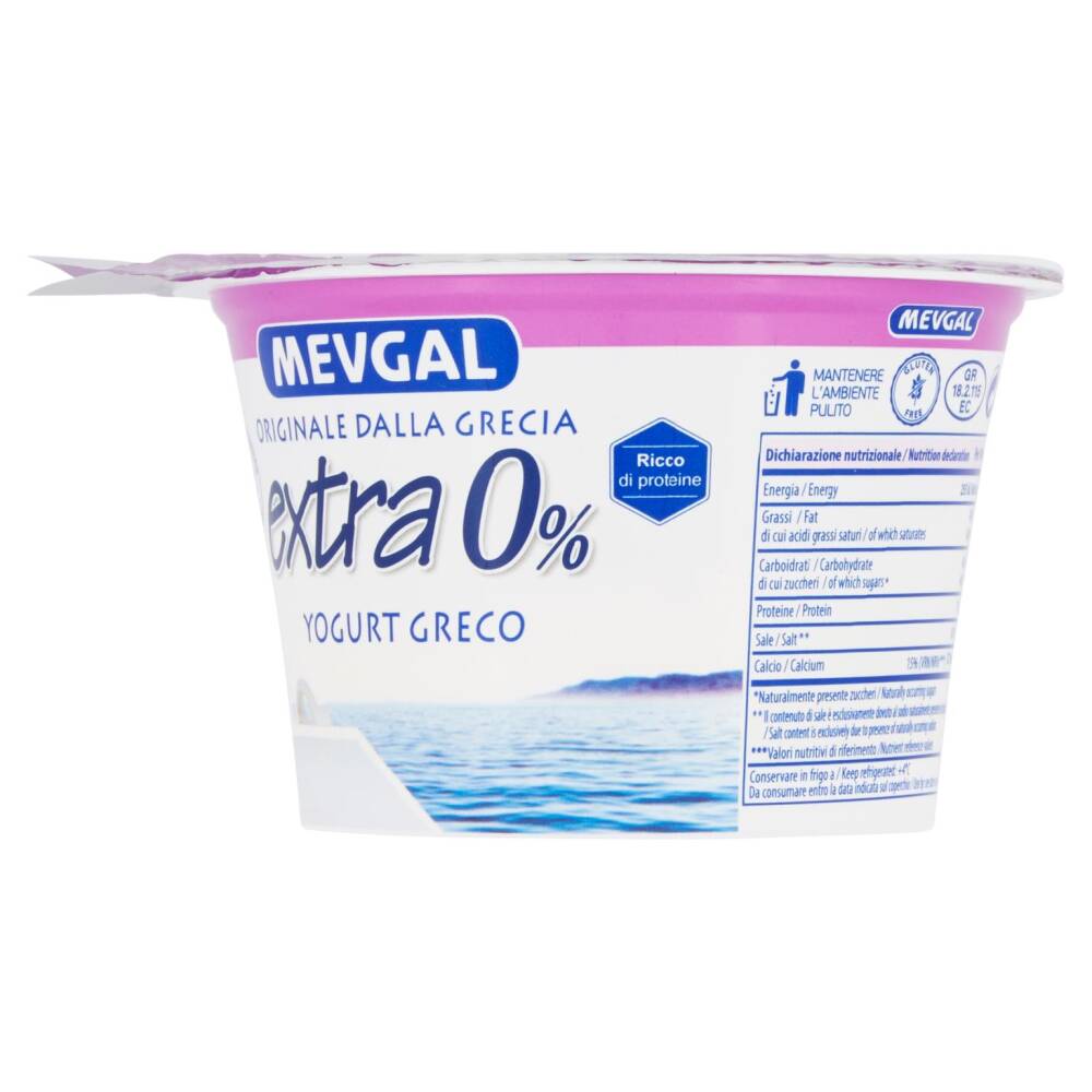 Mevgal extra 0% Yogurt Greco 150 g