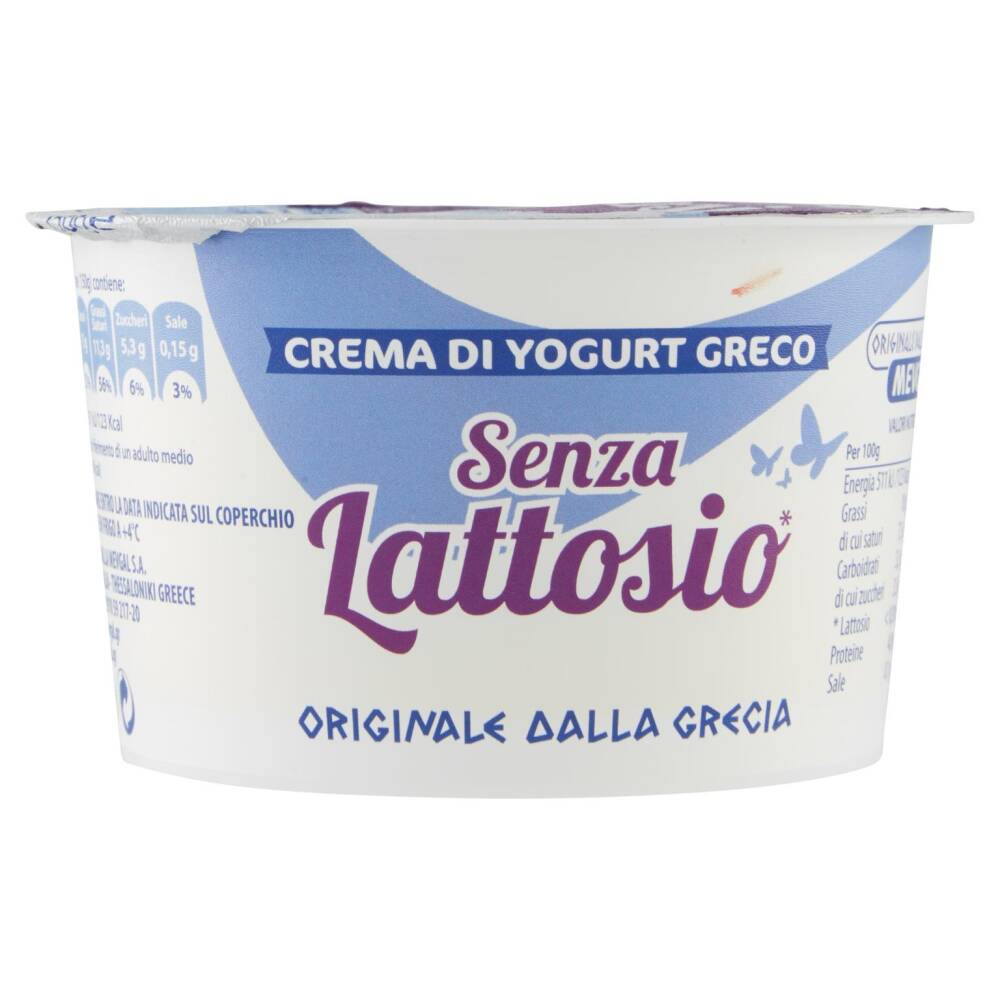 Mevgal extra Crema di Yogurt Greco Senza Lattosio 10 Grassi 150 g