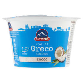 Olympus Yogurt Greco Autentico Cocco 1,6% Grassi 150 g