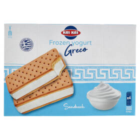 Kri Kri Frozen yogurt Greco Sandwich 4 x 70 g