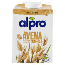 Alpro Classico Avena, Bevanda 100% Vegetale, Basso Contenuto di grassi, Senza Lattosio, 500ml