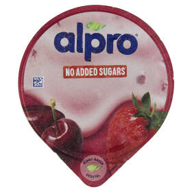 ALPRO Alternativa Vegetale allo Yogurt, Frutti Rossi, Senza Lattosio, Senza Conservanti, 135g