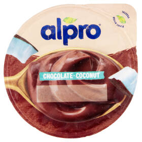 ALPRO Dessert Fresco 100% Vegetale, Gusto Cocco Cioccolato, Senza Lattosio, Senza Conservanti, 135g