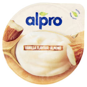 ALPRO Dessert Fresco 100% Vegetale, Gusto Mandorla Vaniglia, Senza Lattosio, Senza Conservanti, 135g