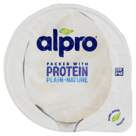 ALPRO GREEK STYLE, Alternativa Vegetale allo Yogurt, Bianco, Naturalmente Senza Lattosio, 135g