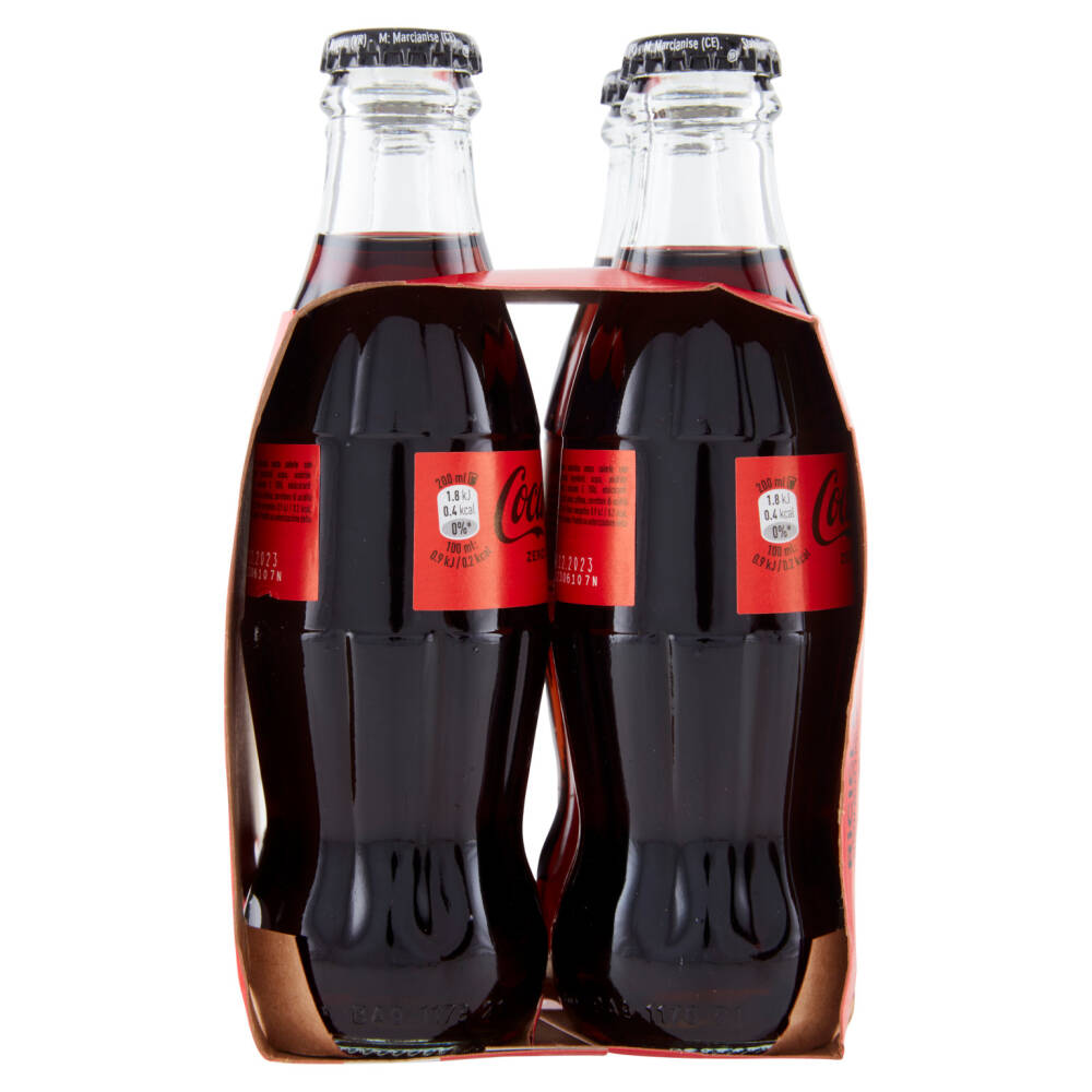 COCA-COLA Zero Zuccheri Vap 4 x 200 ml