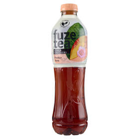 FUZE TEA Senza Zuccheri, Tè Nero Pesca con una nota di Rosa PET 1,25L