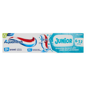 Aquafresh Junior dentifricio bambini igiene dentale denti sani e forti dai 6 anni 50 ml