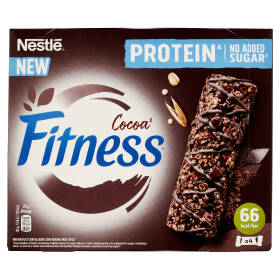 FITNESS Protein Cocoa Barrette di Cereali al Cacao 4 pezzi da 20 g