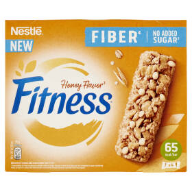 FITNESS Fiber Honey Barrette di Cereali al Miele 4 pezzi da 20 g