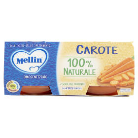 Mellin Carote Omogeneizzato 2 x 80 g
