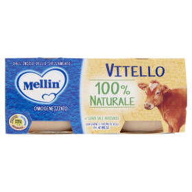 MELLIN Omogeneizzato di carne di Vitello 2 x 80 g