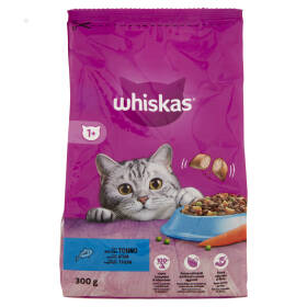Whiskas Crocchette Cibo Secco Gatto con delizioso Tonno 300 g