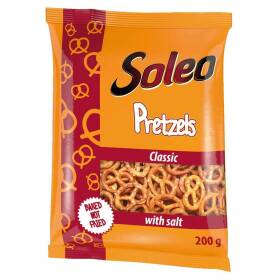 Soleo pretzel classic 200 g