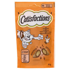 Catisfactions Snack Gatto con Pollo 60 g