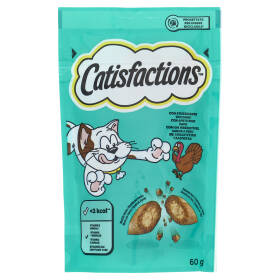 Catisfactions Snack Gatto Tacchino 60 g