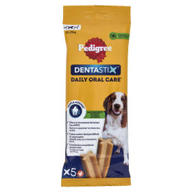 Pedigree Dentastix Snack per igiene orale Cane Medio 5 Pezzi 128 g