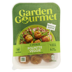 GARDEN GOURMET Polpette Veggie Vegetariane con Soia, Frumento e Verdure 2 porzioni 200g