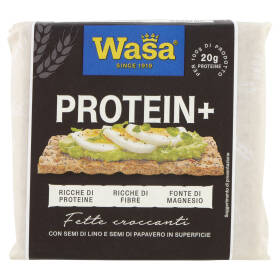 Wasa Protein+ Cracker con 20g di Proteine per 100g Ricche di Proteine 200g