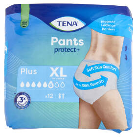 Tena Pants protect+ Plus XL 12 pz