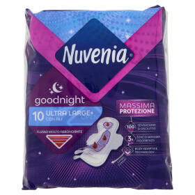 Nuvenia goodnight Ultra Large+ con Ali 10 pz