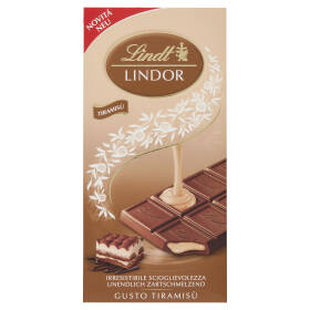 Lindt Lindor Tavoletta Cioccolato gusto Tiramisù 100 g