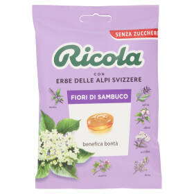 Ricola Fiori di Sambuco Senza Zucchero 70 g