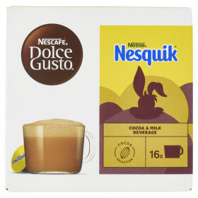 NESCAFÉ DOLCE GUSTO Nesquik Bevanda gusto Cioccolato 16 Capsule 256g