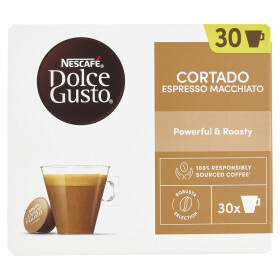 NESCAFÉ DOLCE GUSTO Cortado Espresso Macchiato Caffè 30 Capsule 189g