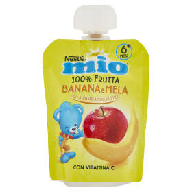 NESTLÉ MIO Banana Mela Merenda da spremere pouch 90ml