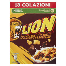 LION Cereali Integrali con Cioccolato e Caramello 400g