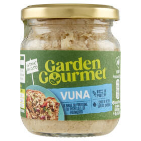GARDEN GOURMET Vuna preparato Vegano a base di proteine di Pisello barattolo 175g