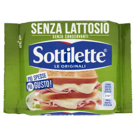 Sottilette formaggio fuso a fette Senza Lattosio - 200 g