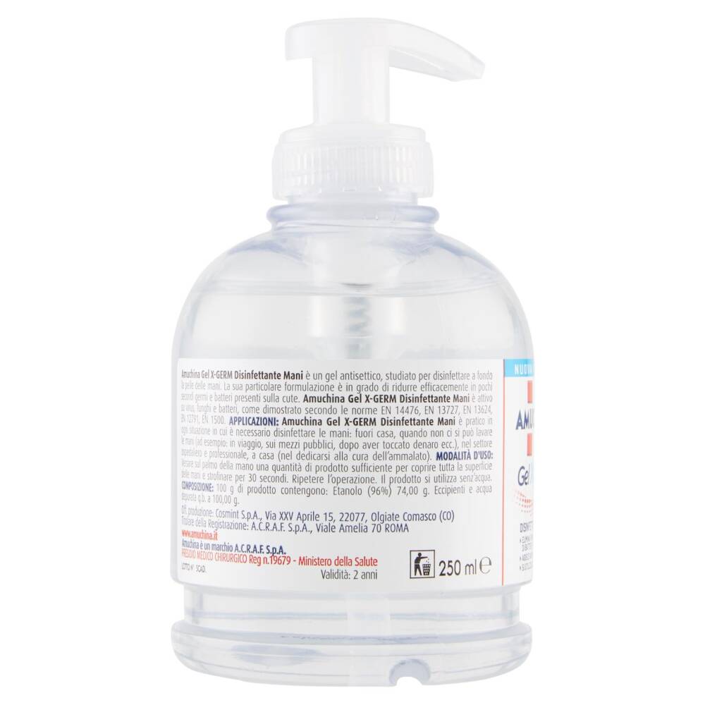 Gel Disinfettante mani Amuchina XGERM 250ml